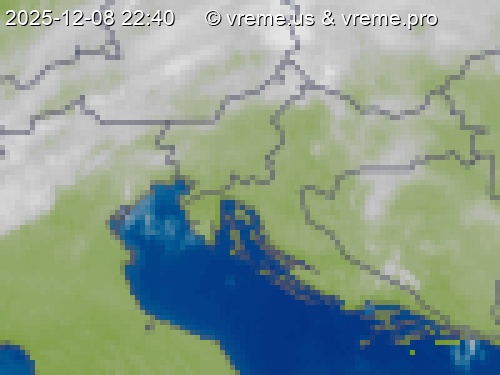 Oblačnost Slovenija