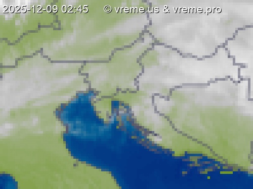 Oblačnost Slovenija