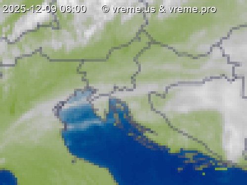 Oblačnost Slovenija