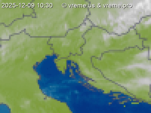 Oblačnost Slovenija