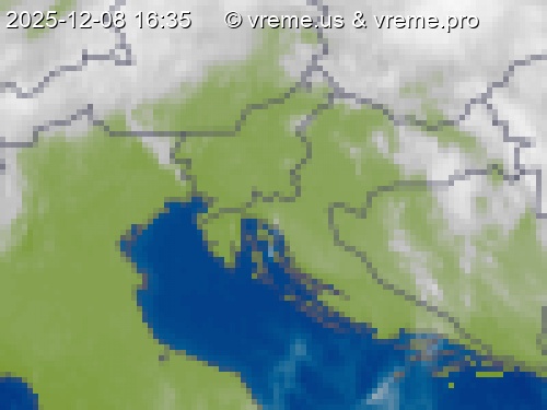 Oblačnost Slovenija