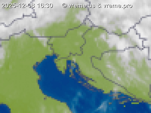 Oblačnost Slovenija