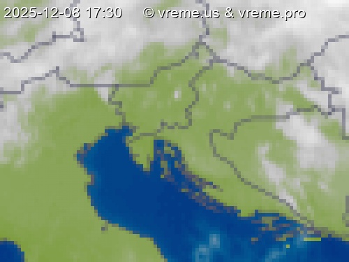 Oblačnost Slovenija