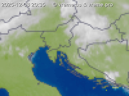 Oblačnost Slovenija