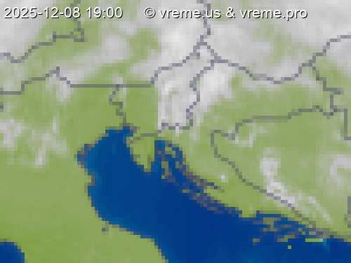 Oblačnost Slovenija