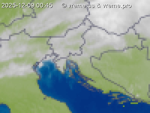 Oblačnost Slovenija