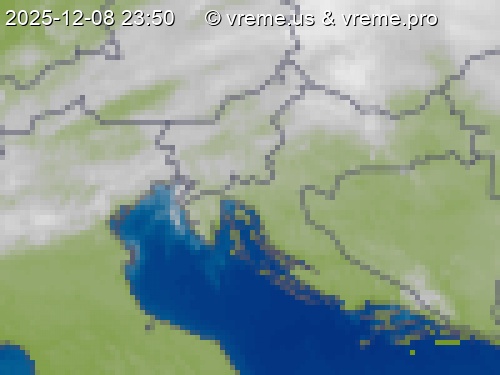 Oblačnost Slovenija