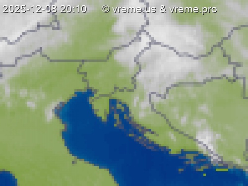 Oblačnost Slovenija