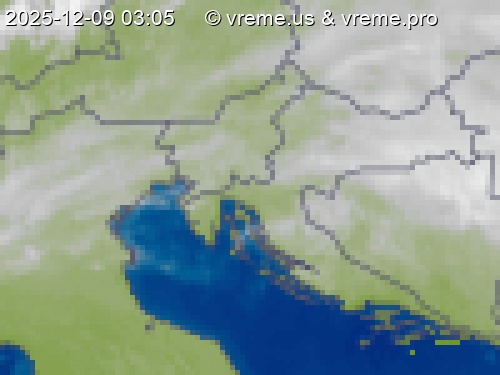 Oblačnost Slovenija