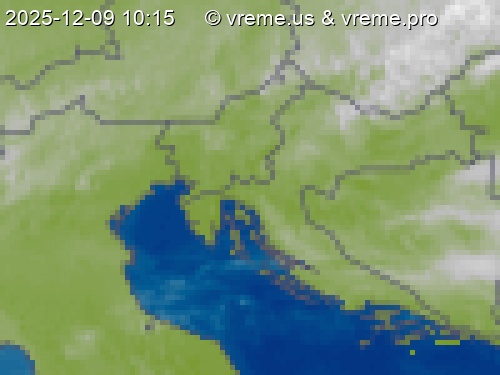 Oblačnost Slovenija