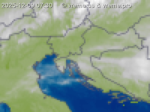 Oblačnost Slovenija