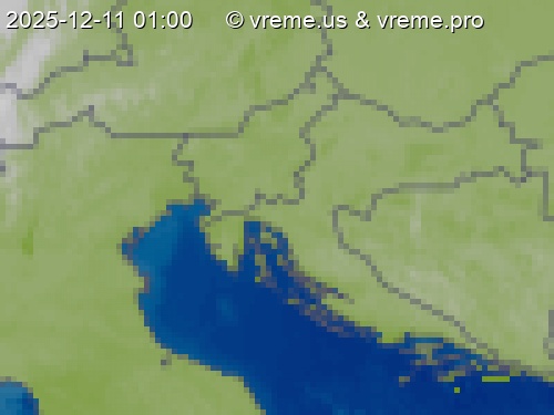 Oblačnost Slovenija