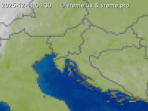 Oblačnost Slovenija