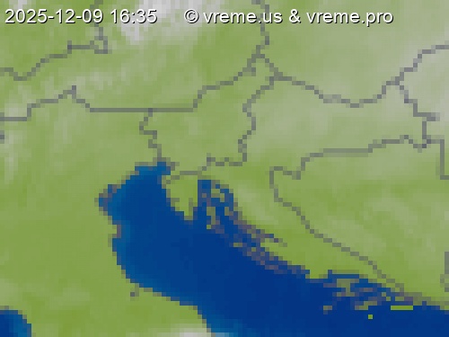 Oblačnost Slovenija