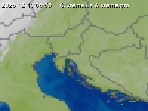 Oblačnost Slovenija