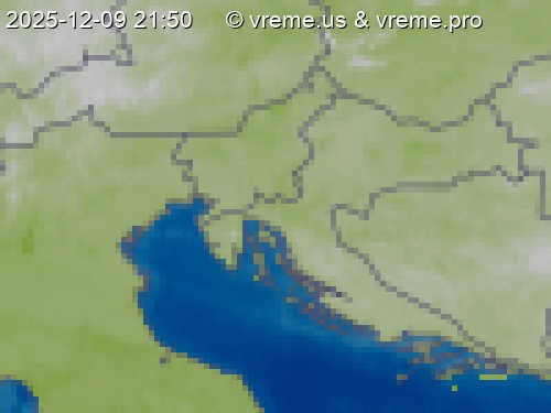 Oblačnost Slovenija