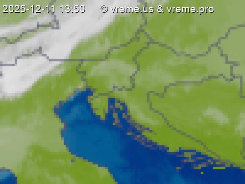 Oblačnost Slovenija