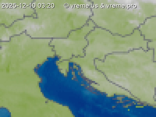 Oblačnost Slovenija