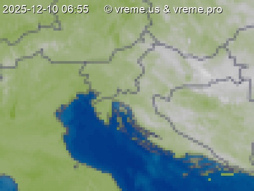 Oblačnost Slovenija