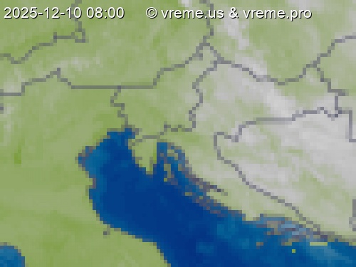 Oblačnost Slovenija