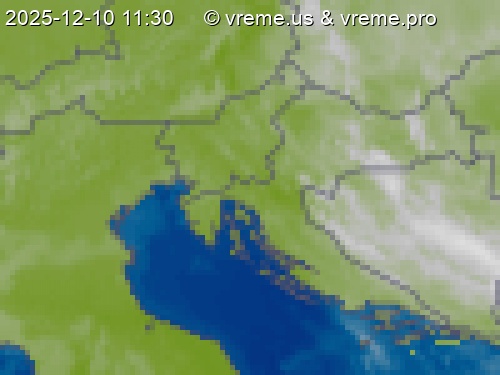 Oblačnost Slovenija