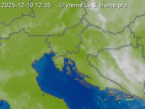 Oblačnost Slovenija