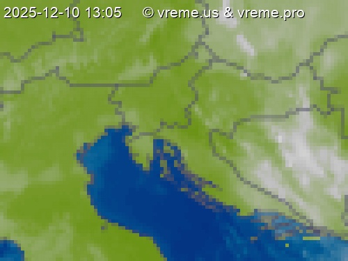 Oblačnost Slovenija