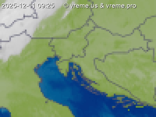 Oblačnost Slovenija