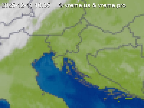 Oblačnost Slovenija