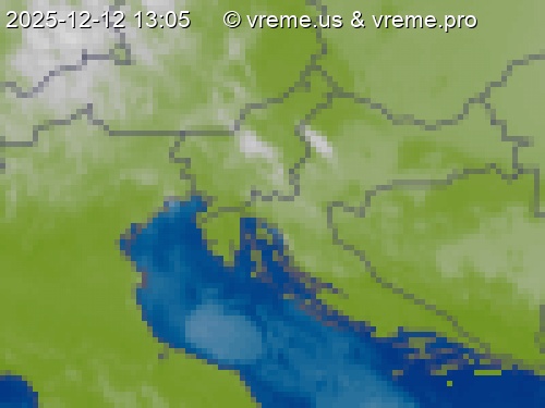 Oblačnost Slovenija