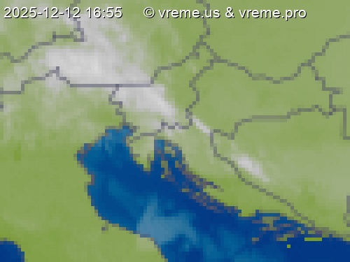 Oblačnost Slovenija