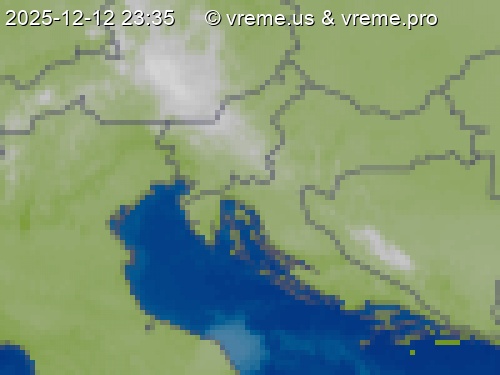 Oblačnost Slovenija