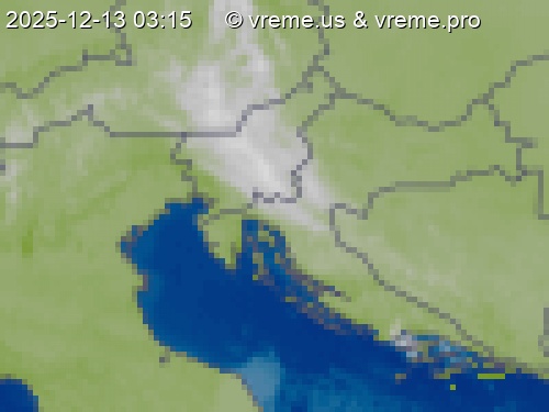 Oblačnost Slovenija