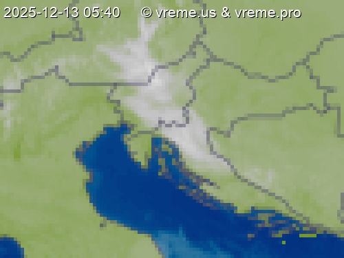 Oblačnost Slovenija