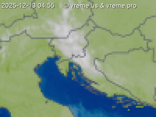 Oblačnost Slovenija