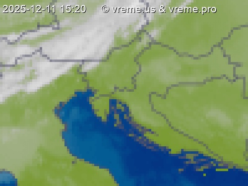 Oblačnost Slovenija