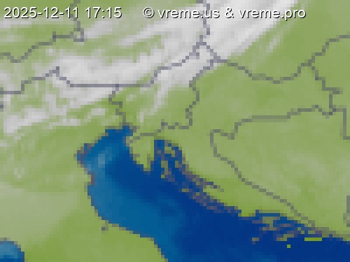 Oblačnost Slovenija