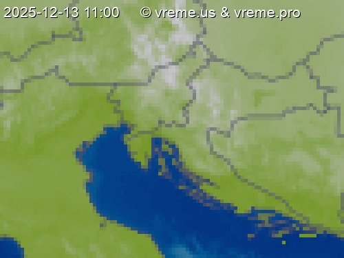 Oblačnost Slovenija