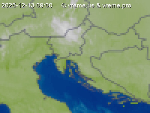 Oblačnost Slovenija