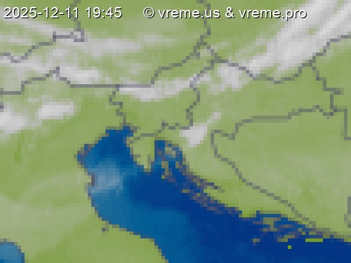 Oblačnost Slovenija