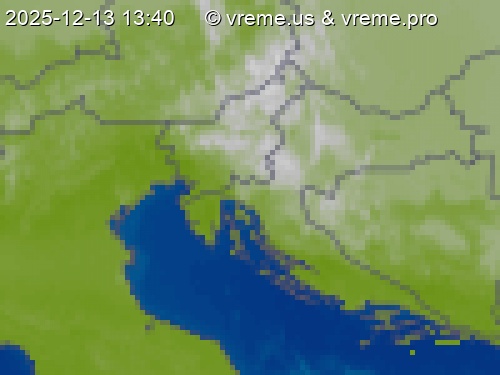 Oblačnost Slovenija