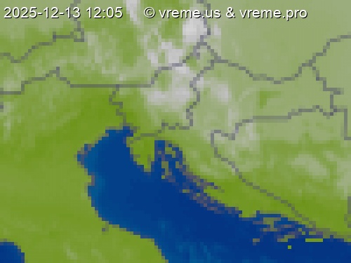 Oblačnost Slovenija