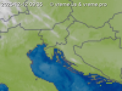 Oblačnost Slovenija