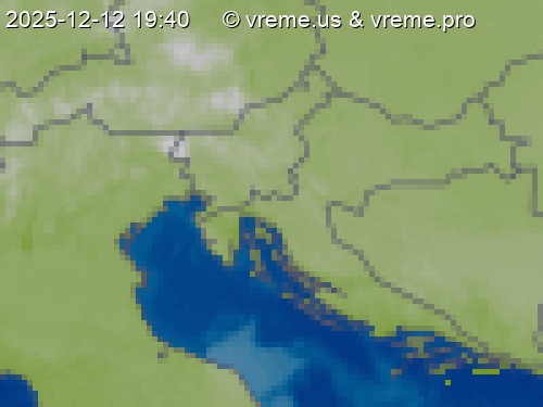 Oblačnost Slovenija