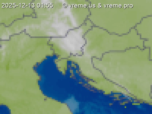 Oblačnost Slovenija