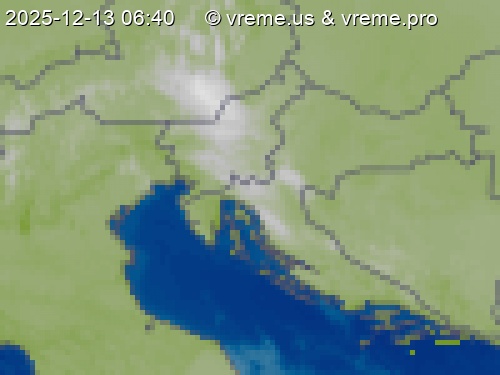 Oblačnost Slovenija