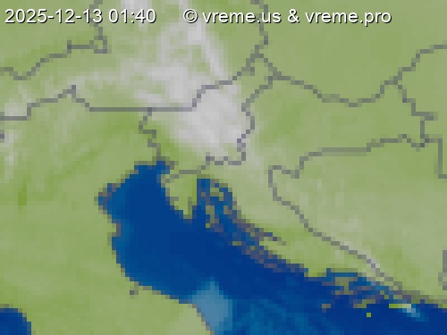 Oblačnost Slovenija