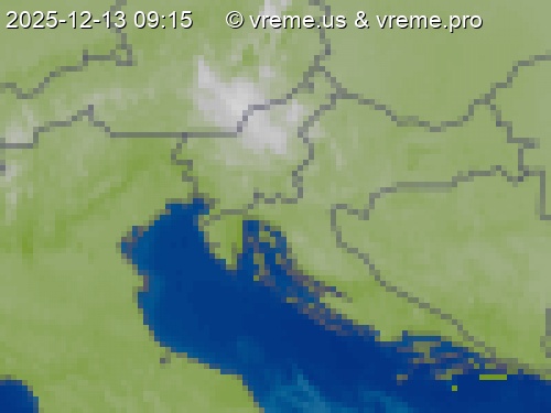 Oblačnost Slovenija