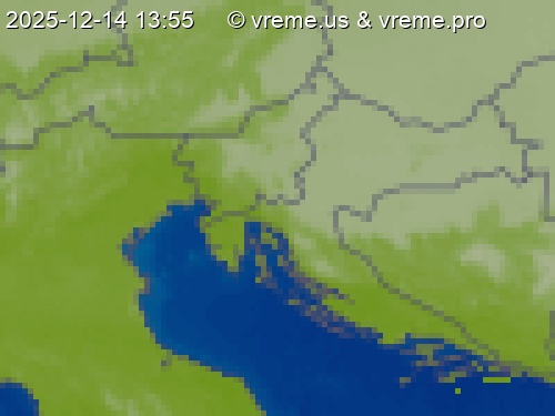 Oblačnost Slovenija