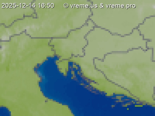 Oblačnost Slovenija